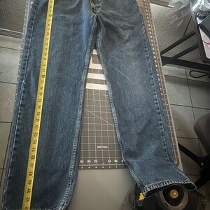 Levi's Classic Blue Straight-Leg Jeans